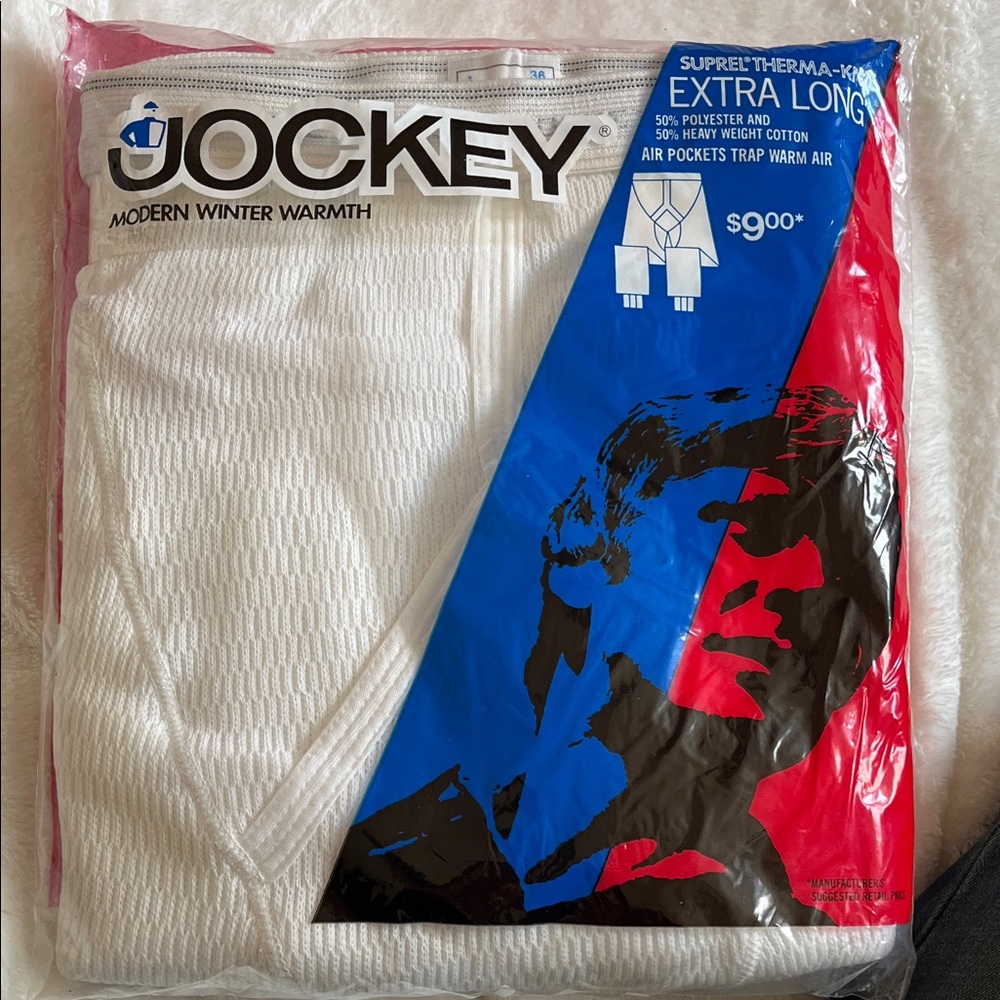 Jockey Men's White Super-Thermal Undershirt